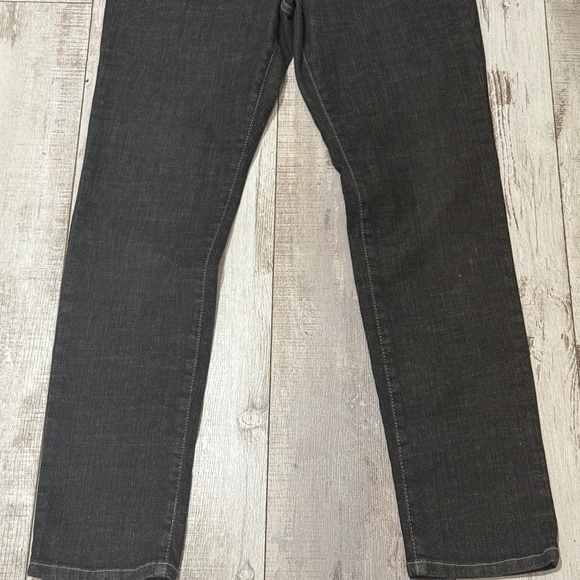 EILEEN FISHER 12 PETITE BLACK JEANS - Picture 2 of 6